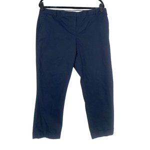 J. Crew City Fit Trousers • Navy • Size 12